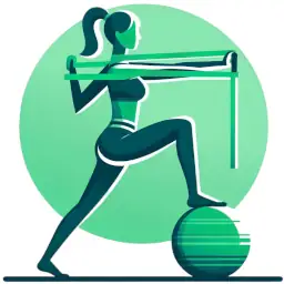 animated picture of woman stretching
