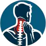 Logo showing upper neck pain